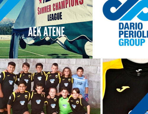 Dario Perioli Group sponsor di AEK Atene alla Summer Champions League